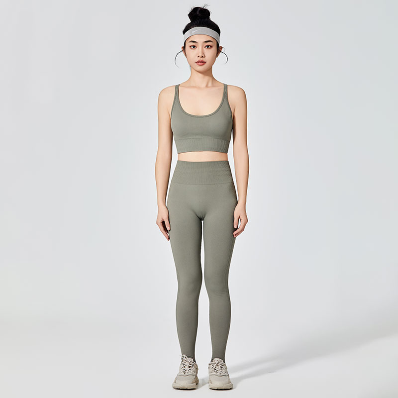 Legging Sukan Jenis Mudah Berwarna-warni Wanita 