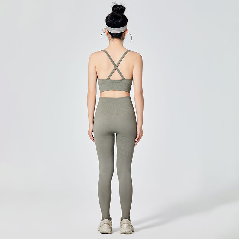 Legging Sukan Jenis Mudah Berwarna-warni Wanita 