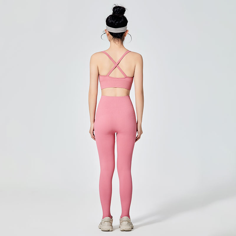 Legging Sukan Jenis Mudah Berwarna-warni Wanita 