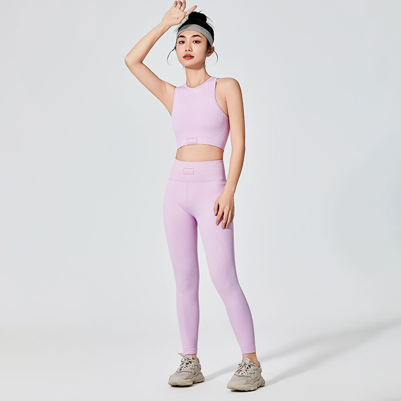 Legging Sukan Wanita Lilac